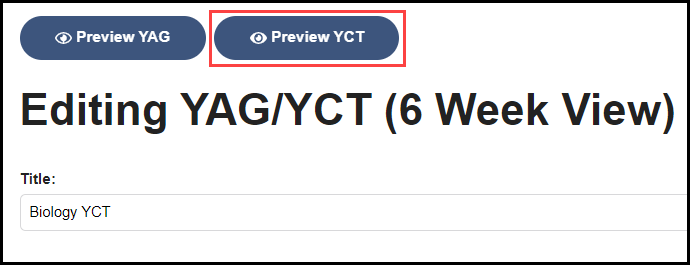 top of page showing the preview y c t button highlighted